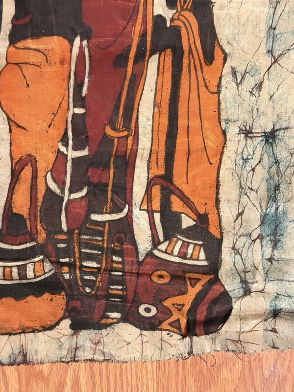Large Made In Kenya African Canvas Hanging Artwork Painted gallery