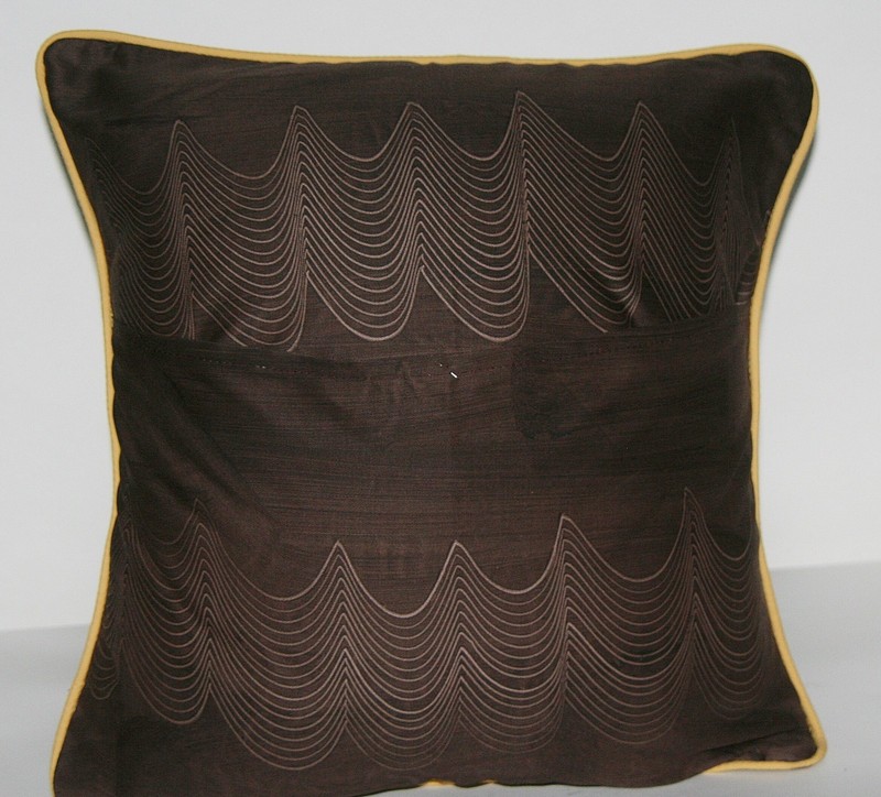 Throw Pillow Cover Zulu Beer Uphizo Handpainted Cotton 16"X16" South Africa gallery