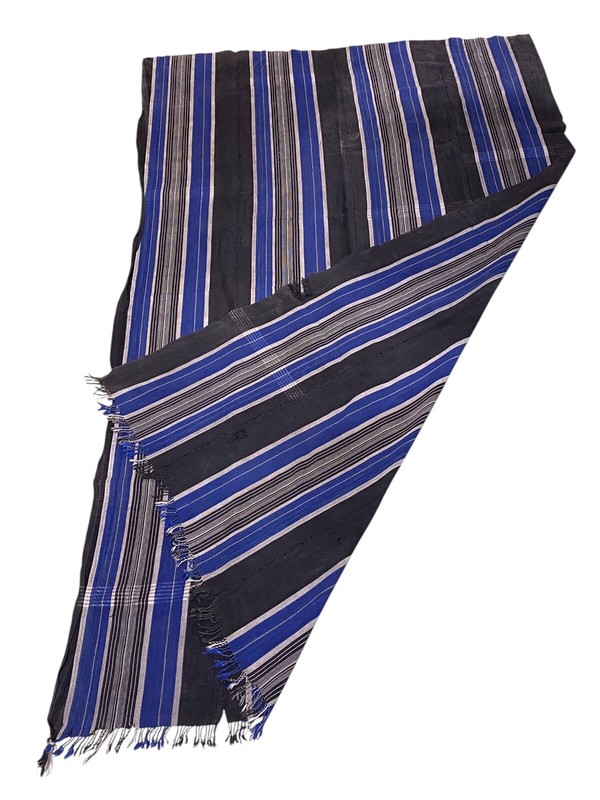 # 7313 Vintage Indigo Cloth - Mossi Tribe Burkina Faso 41" by 68" gallery