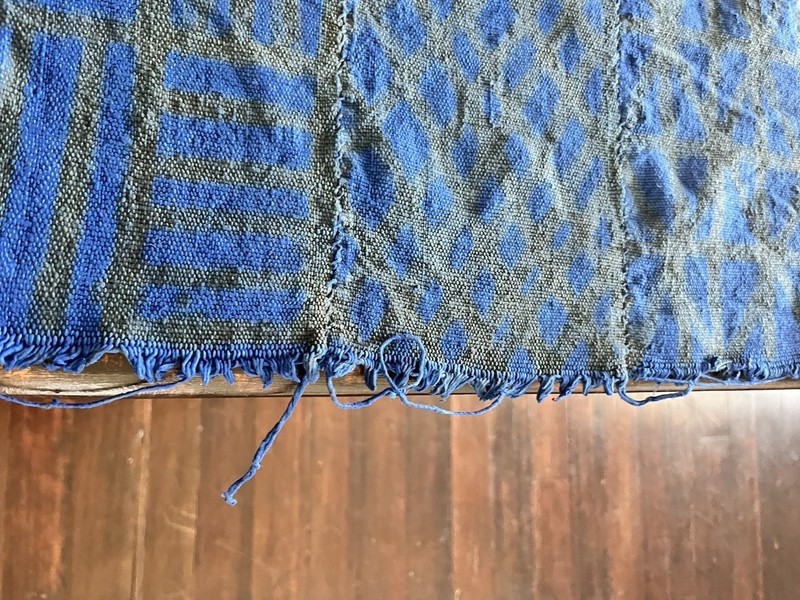 Vintage Handwoven African Textile gallery