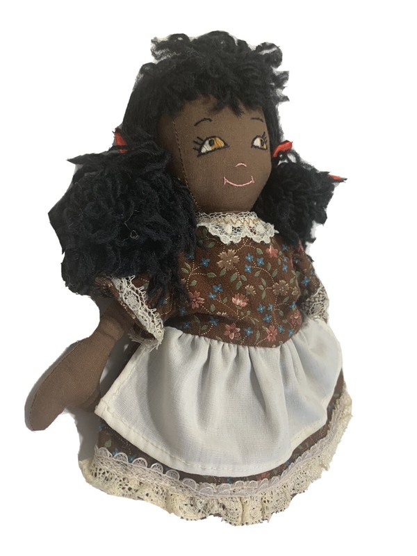 AAFA AFRICAN AMERICAN FOLK ART RAG DOLL Made By VADA B GRAF gallery