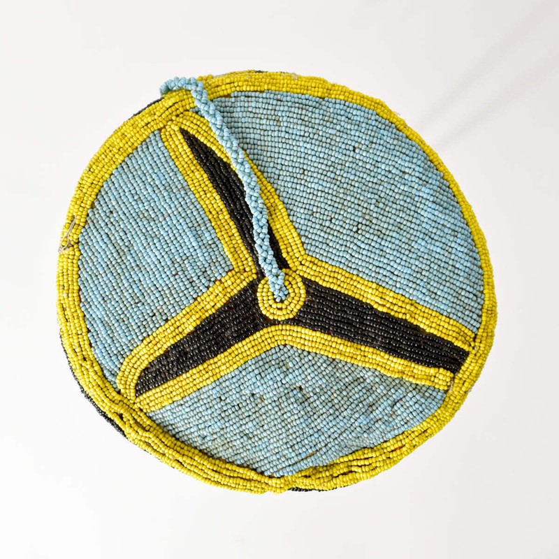 Yoruba Beaded Hat Nigeria Sidley Collection gallery
