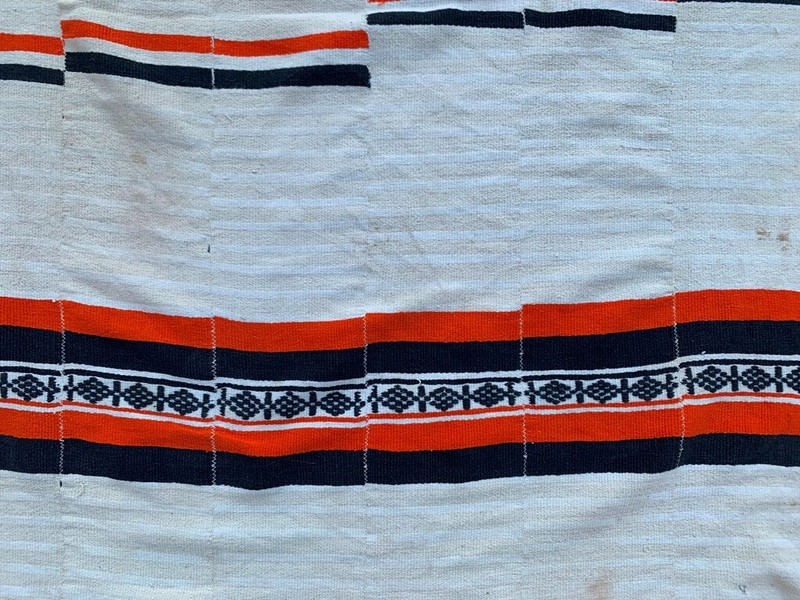 Vintage African Fulani Blanket Handmade Fulani Wedding Hanging Tent Mali 4x7 ft gallery