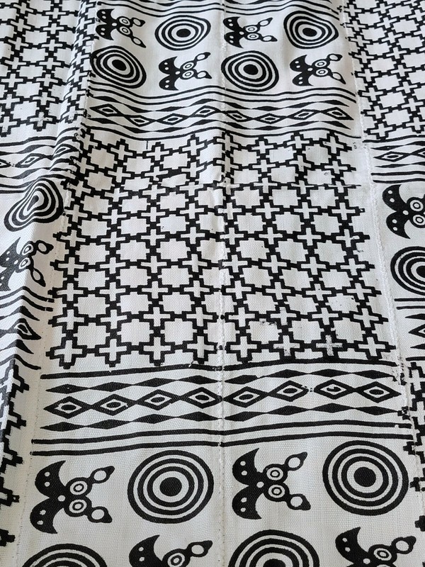 New African Kente Cloth Ghana handwoven textile Art Home decor 6 feet × 10 feet gallery