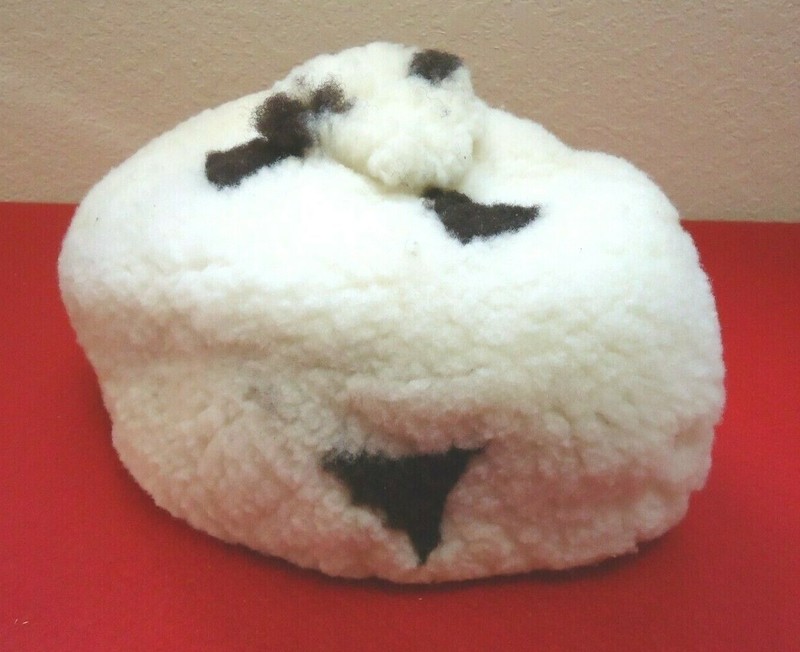 Vintage African Sherpa Hat – Handmade –