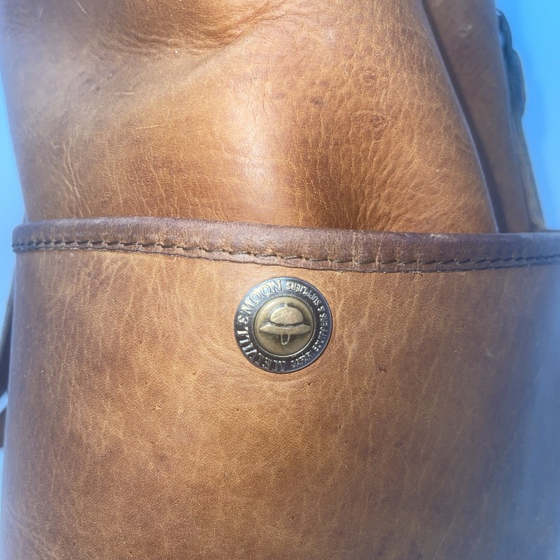 Melvill & Moon Brown Leather Dar Es Salaam Day Bag South African Safari Luxury gallery