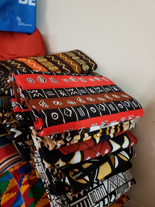 African MudCloth Print Fabric. Mudcloth Bogolan Print. 2 YARDS MINIMUM SALE gallery