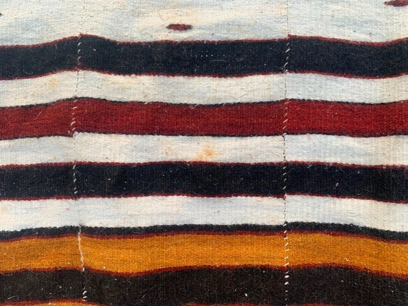Vintage African Fulani Blanket Handmade Fulani Wedding Hanging Tent Mali 5x7 ft gallery