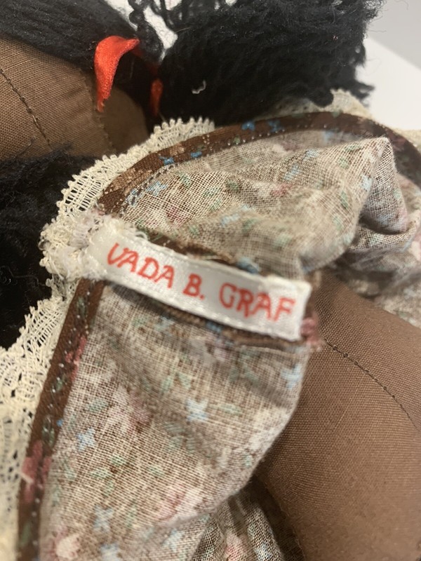 AAFA AFRICAN AMERICAN FOLK ART RAG DOLL Made By VADA B GRAF gallery