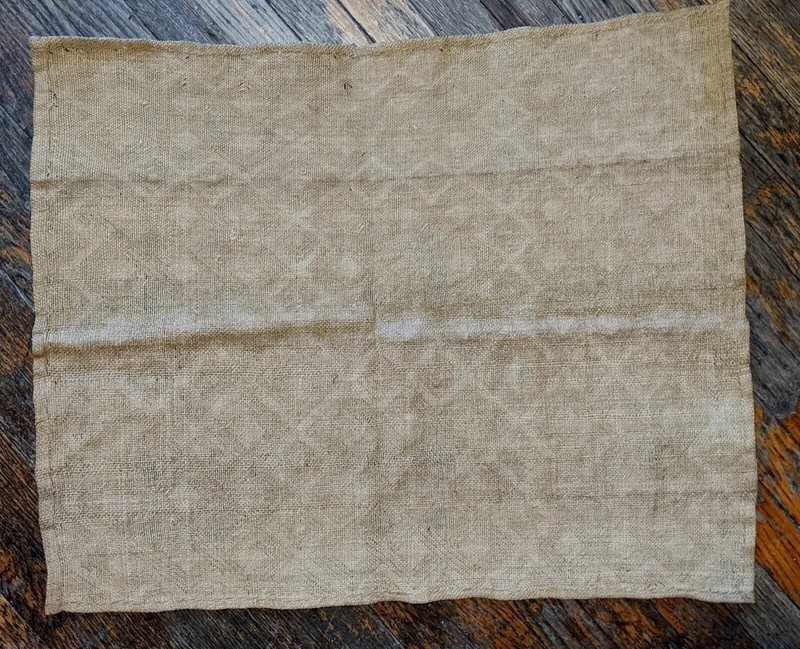 AFRICAN ORIGINAL KUBA RAFFIA CLOTH PANEL TEXTILE CURRENCY KASSAI SHOOWA DRCONGO gallery
