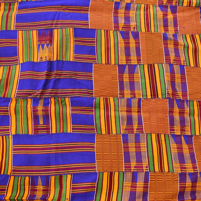 Kente Cloth Women's Ghana 76x35 Inch gallery