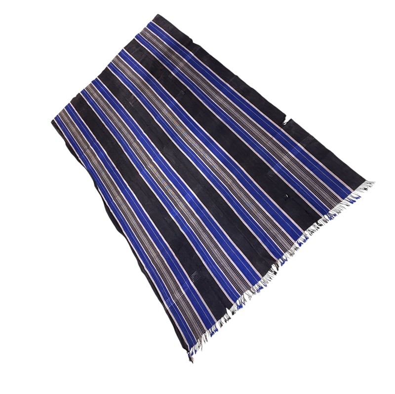 # 7313 Vintage Indigo Cloth - Mossi Tribe Burkina Faso 41" by 68" gallery