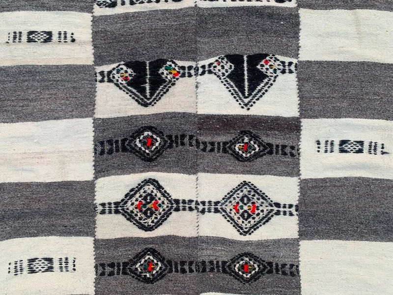 Vintage African Fulani Blanket Handmade Fulani Wedding Hanging Tent Mali 4x8 ft gallery