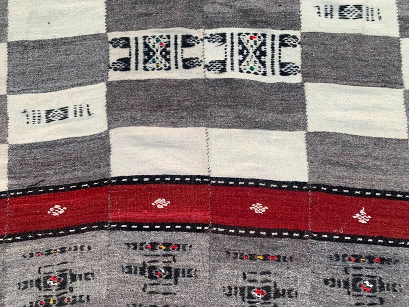 Vintage African Fulani Blanket Handmade Fulani Wedding Hanging Tent Mali 4x8 ft gallery