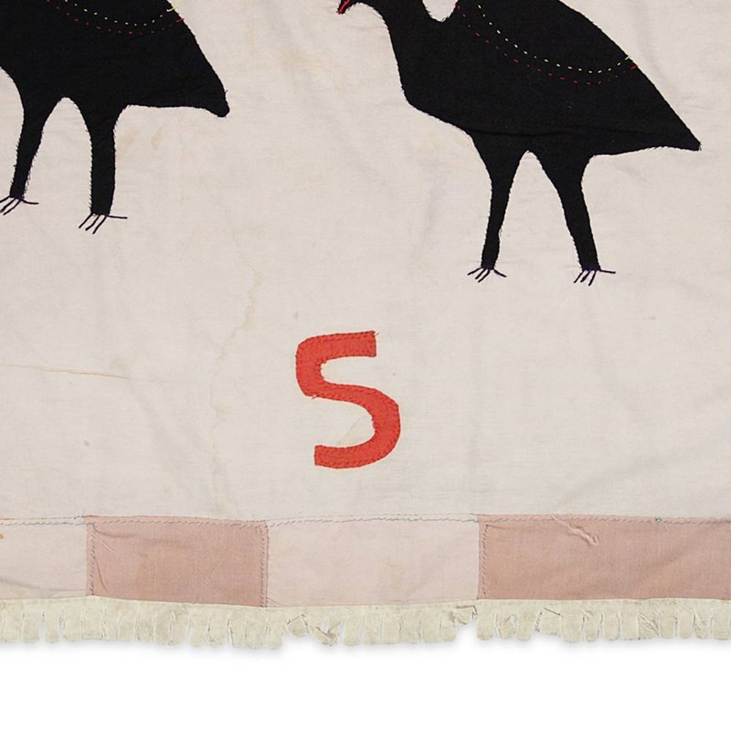 FRANKAA ASAFO MILITARY WARRIOR FLAG COTTON APPLIQUE FANTE GHANA WEST AFRICA gallery