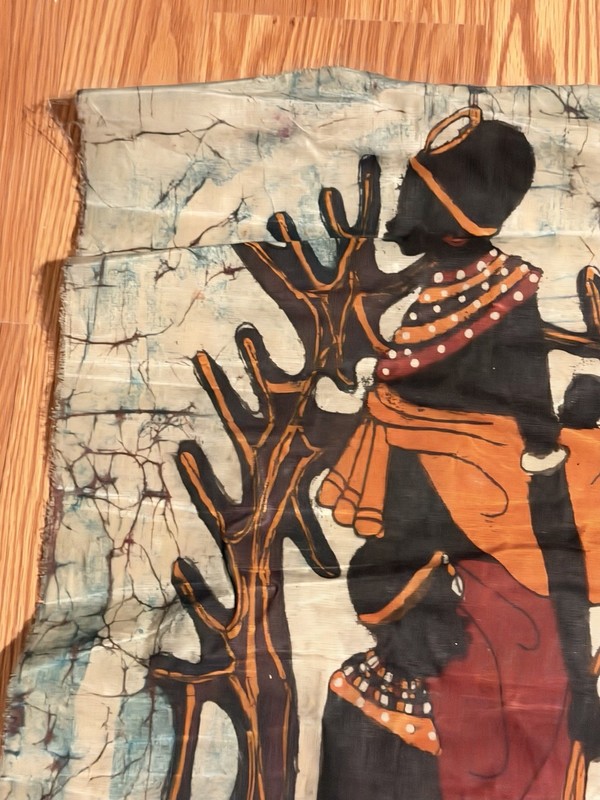 Large Made In Kenya African Canvas Hanging Artwork Painted gallery