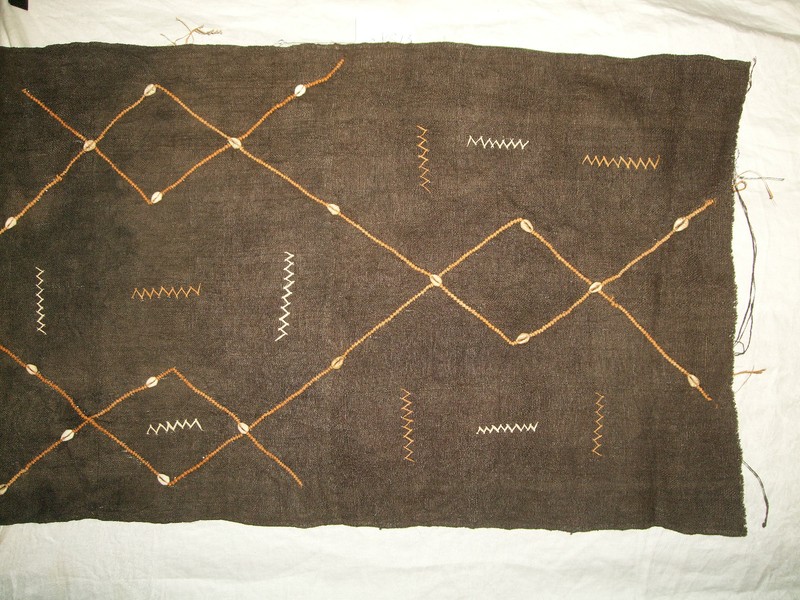 African Kuba cloth skirt bakuba raffia Africa s13
