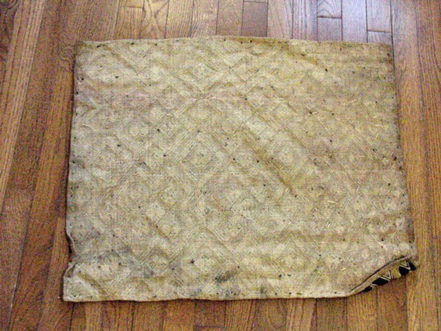 Vintage handmade African art Kuba cloth , fabric Zaire Congo(DRC). #302 Tapestry gallery