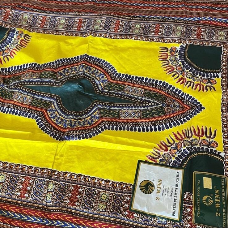 Block Print Wax Cloth Textile West Africa – Fabric Material From Cape Verde