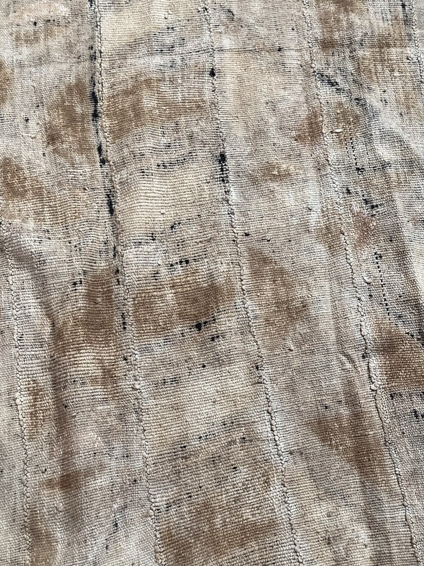 Bogolanfini Mud Cloth Textile Mali Authentic Handwoven Tribal Panel 63 x 43 gallery