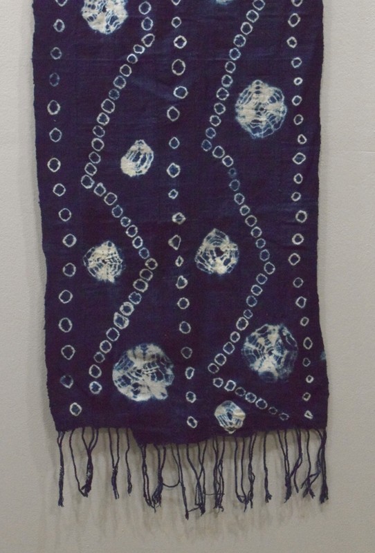 African Indigo Blue Handmade Design Ceremonial Indigo Cloth Mali gallery