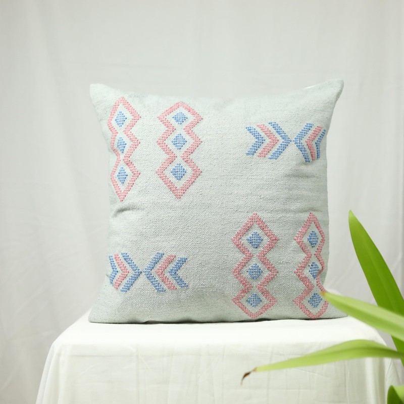 Trade Star Sabra Kilim Pillow Cover 100% Cotton Cushion Cover Throw Pillow Co...