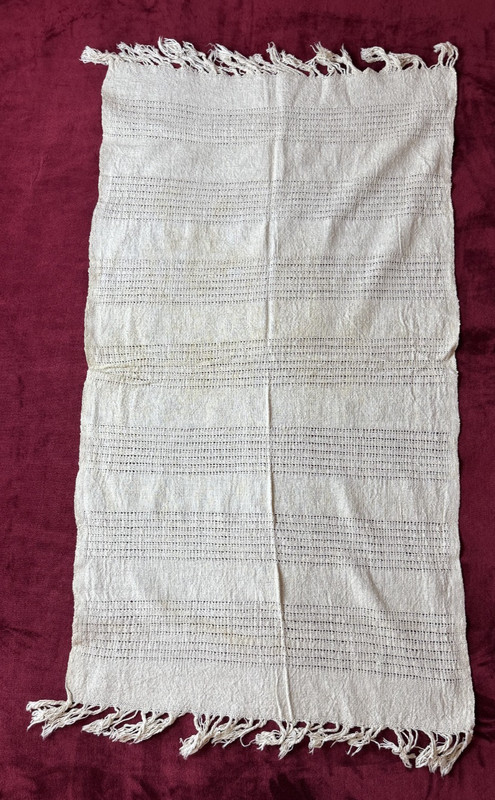 Lot of 5 African Mud Cloth Runners/Rug/Table Cloth: Each measures 19"x50" gallery