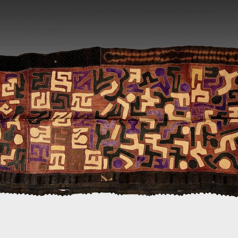 TCAKA DANCE SKIRT KUBA WOVEN RAFFIA DEMOCRATIC REPUBLIC CONGO CENTRAL AFRICA gallery
