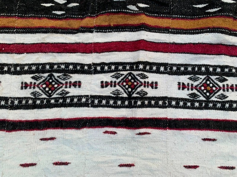 Vintage African Fulani Blanket Handmade Fulani Wedding Hanging Tent Mali 4x8 ft gallery