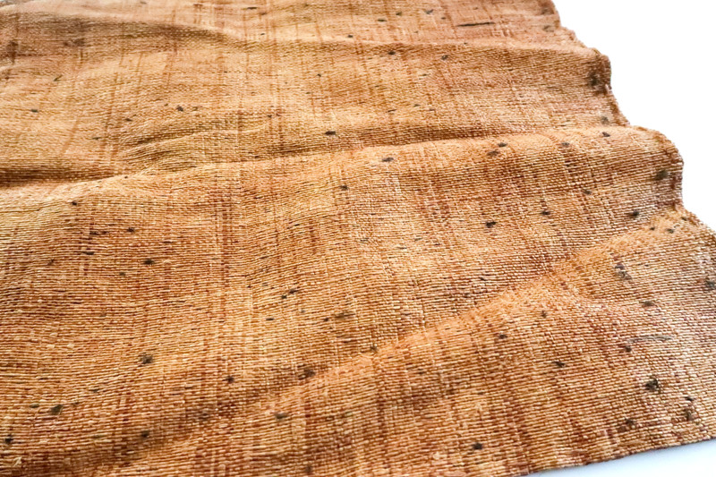 NEW Vintage African Kuba Shoowa Cloth Raffia Textile Panel 25x20 Kasai Velvet 01 gallery