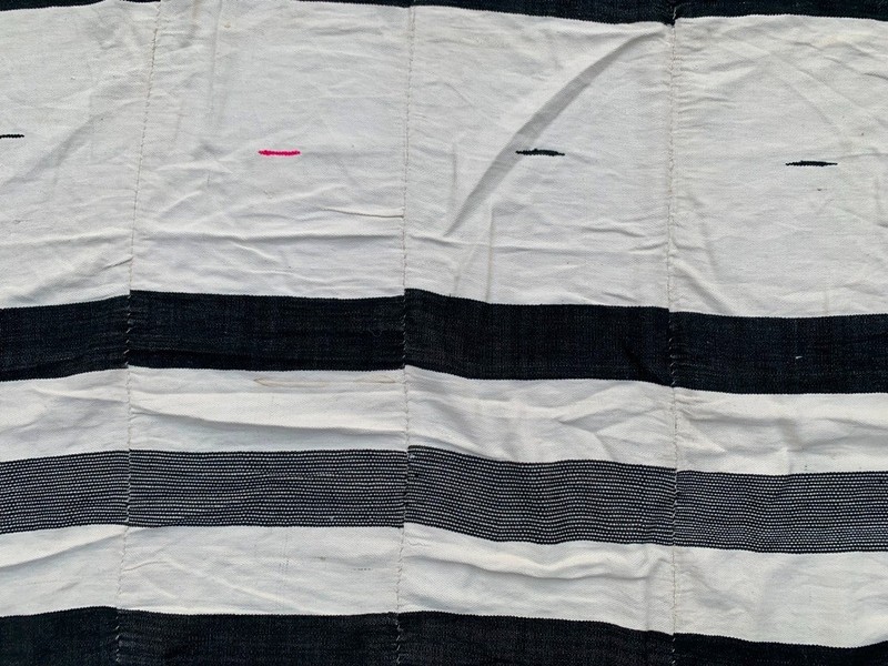 Vintage African Fulani Blanket Handmade Fulani Wedding Hanging Tent Mali 5x8 ft gallery