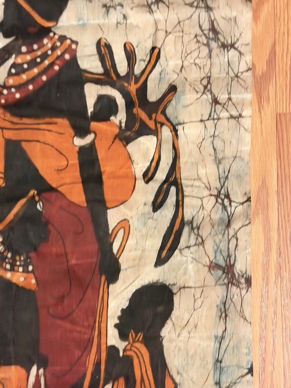 Large Made In Kenya African Canvas Hanging Artwork Painted gallery