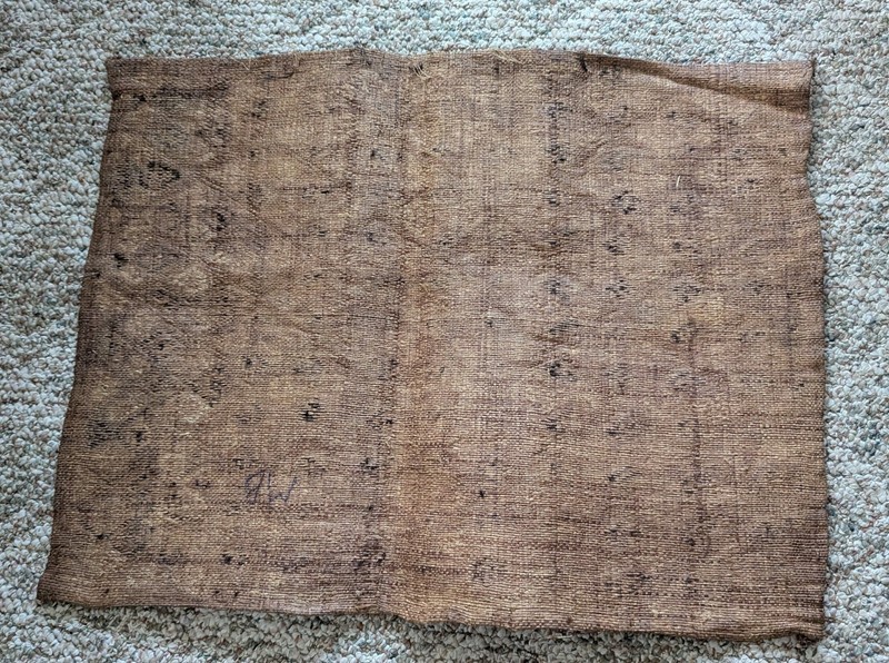 ORIGINAL AFRICAN KUBA RAFFIA CLOTH PANEL TEXTILE CURRENCY KASSAI SHOOWA DR CONGO gallery