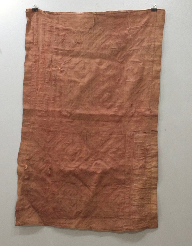 African Natural Woven Kuba Raffia Cloth Congo gallery