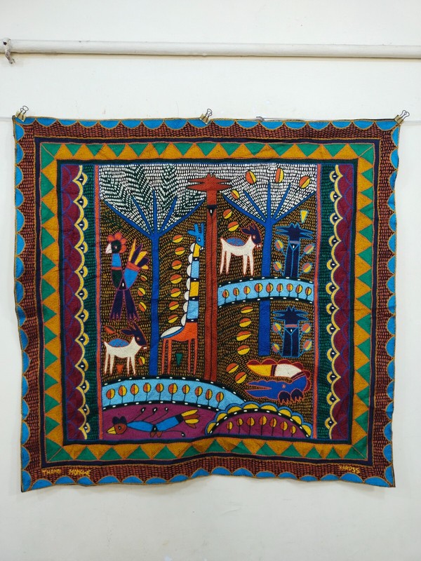 south african embroidered panel tapestry needlework embroidery cultural art 1530 gallery