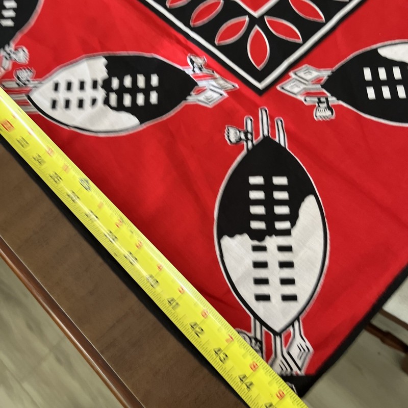 Nkosi Africa South Africa, Nigeria, Tablecloth Fabric 45” W x 60"L gallery