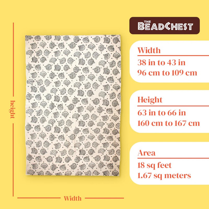 White Bogolan Mali Mud Cloth Radar Design African Black and White Cotton gallery