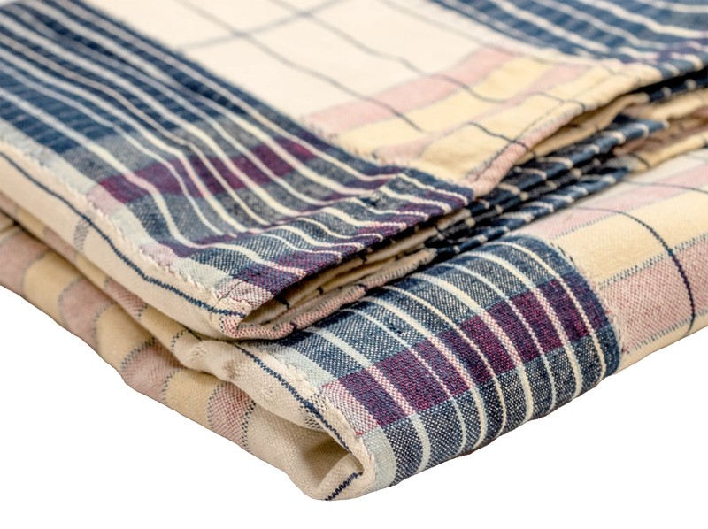 West African Bondoukou Indigo Cloth #16763 Burkina Faso Multicolor Cotton gallery