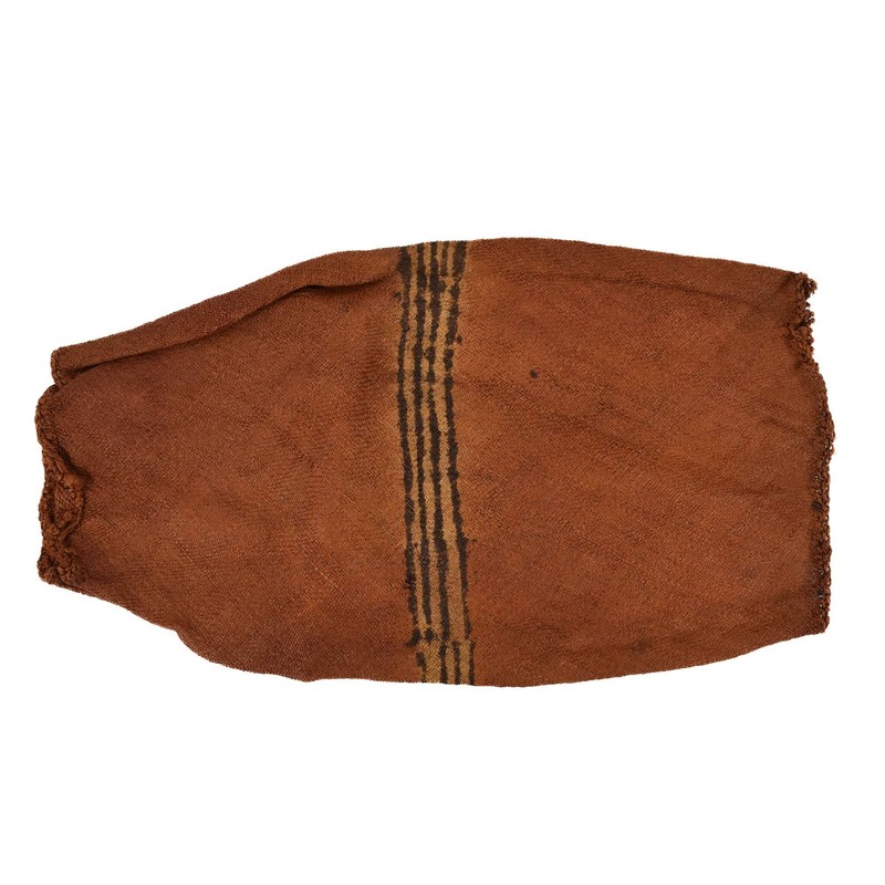 Dida Ceremonial Raffia Tie-Dye Textile Côte d’Ivoire 17×10 inch