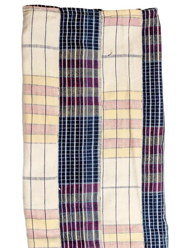 West African Bondoukou Indigo Cloth #16763 Burkina Faso Multicolor Cotton gallery