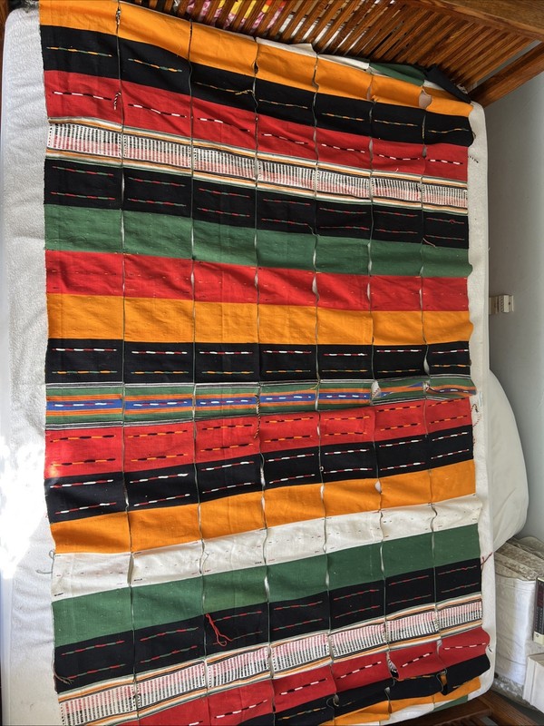 NEW VINTAGE,African,Niger Handwoven Wedding blanket,Djerma Fulani,bedspread gallery