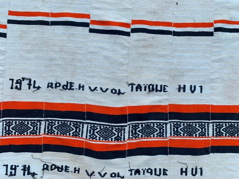 Vintage African Fulani Blanket Handmade Fulani Wedding Hanging Tent Mali 4x7 ft gallery