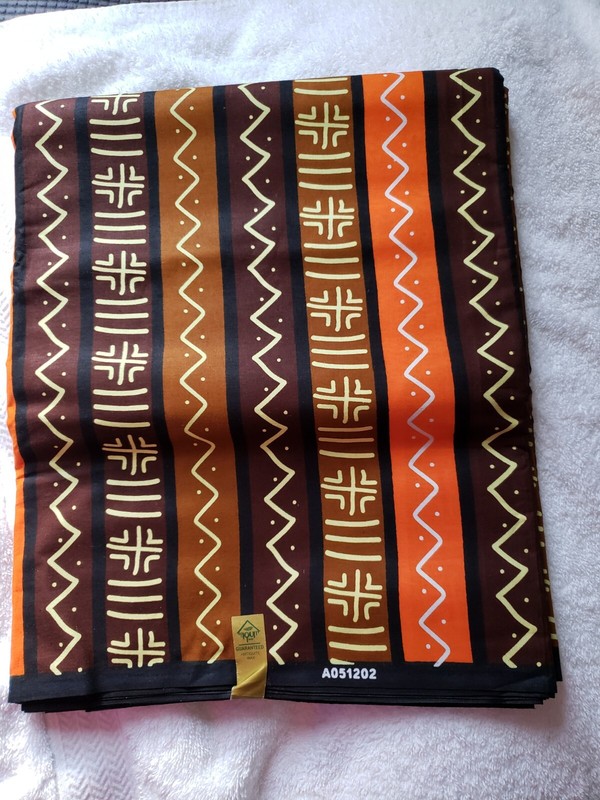 African MudCloth Print Fabric. Mudcloth Bogolan Print. 2 YARDS MINIMUM SALE gallery