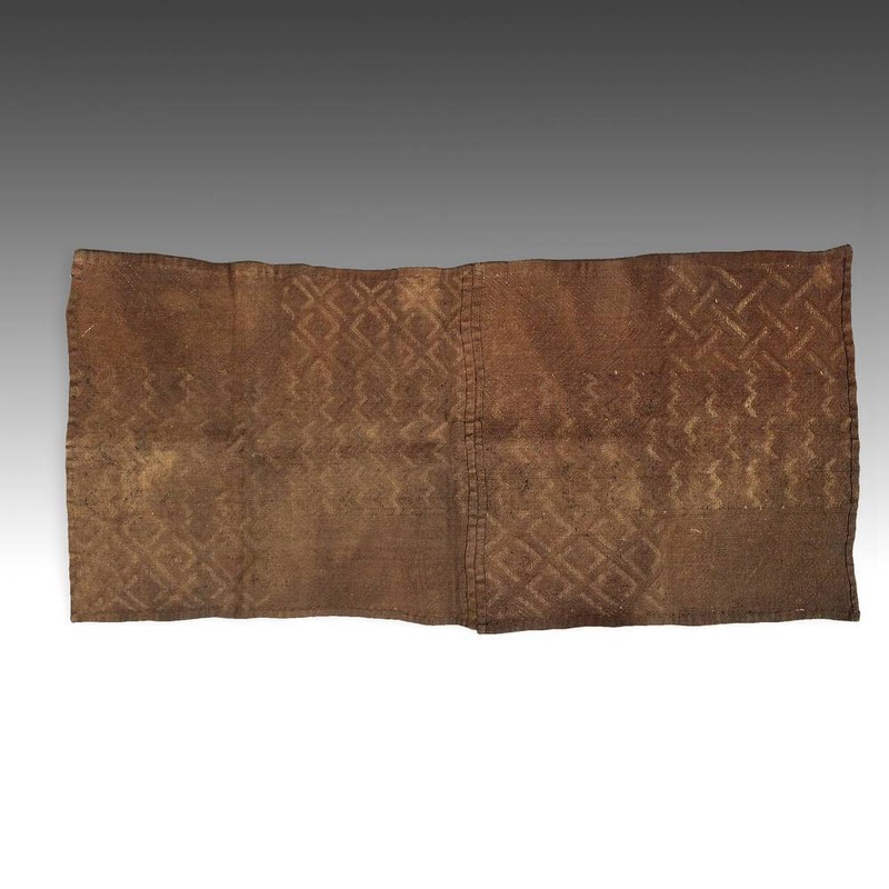 KUBA SHOOWA PRESTIGE PANEL CUT PILED RAFFIA D. R. OF CONGO CENTRAL AFRICA 20TH C gallery
