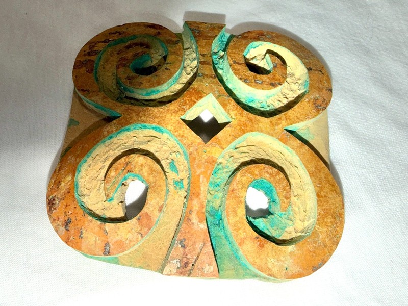 Authentic Adinkra Gourd Printing Stamp for Fabric gallery