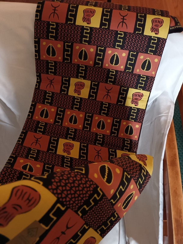 AFRICAN MUDCLOTH PRINT FABRIC. BOGOLAN PRINT.SOLD BY 2 YARDS CONTINUOUS OR MORE gallery