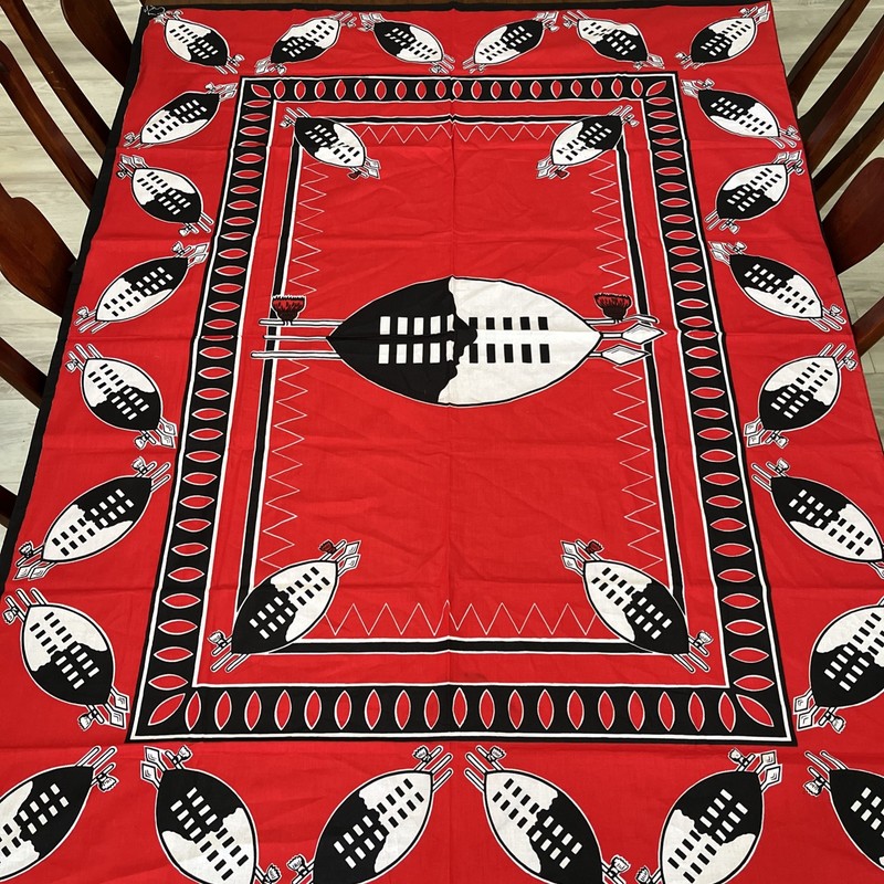 Nkosi Africa South Africa, Nigeria, Tablecloth Fabric 45” W x 60"L