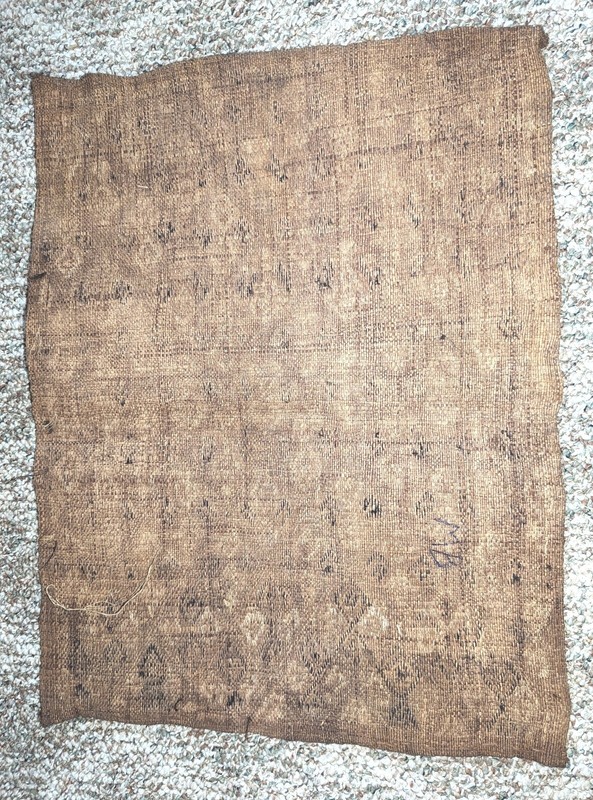 AFRICAN ORIGINAL KUBA RAFFIA CLOTH PANEL TEXTILE CURRENCY KASSAI SHOOWA DR CONGO gallery