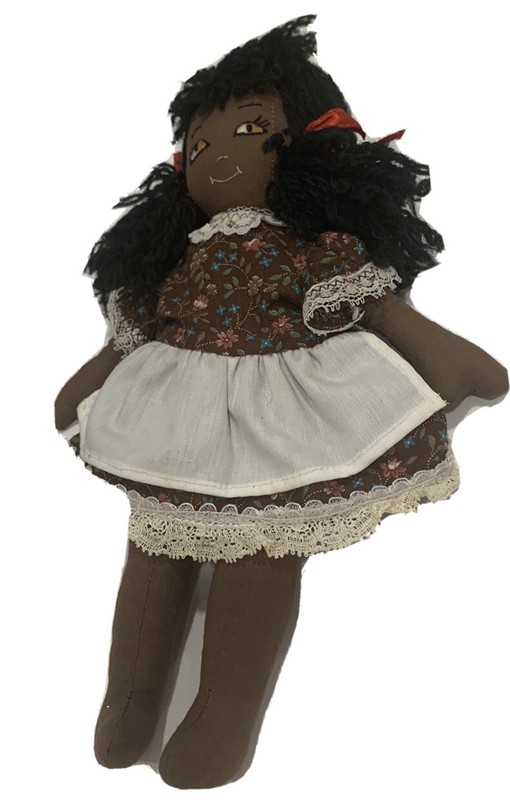 AAFA AFRICAN AMERICAN FOLK ART RAG DOLL Made By VADA B GRAF gallery