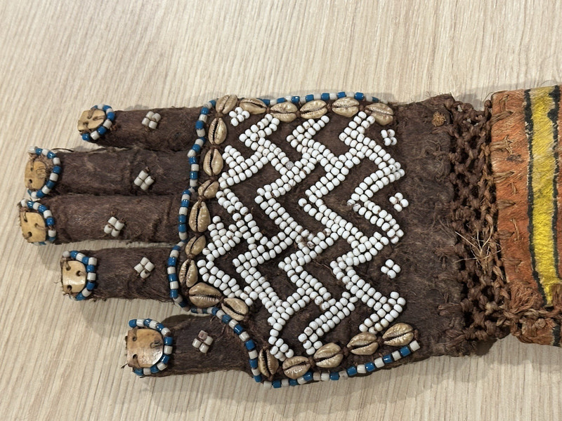 251224 - Extremly rare African Kuba Bark Cloth Dance Costume - Congo. gallery